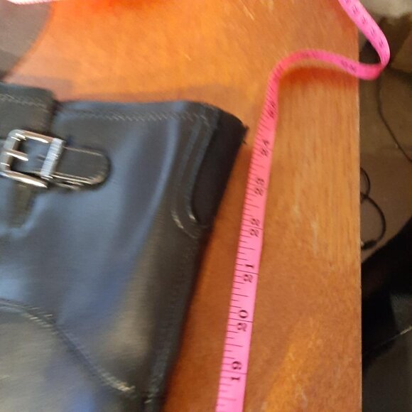 Nine West Nans Lug Sole Over the Knee Boots Black Size 8 NEW Defect - Picture 4 of 8